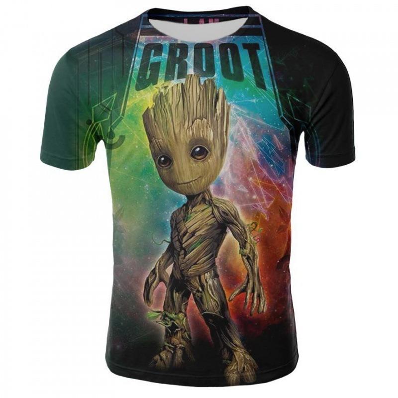 [3D Digital] Men's Novelty 3D Digital Print T-Shirt | Breathable Polyester | Casual | Machine Washable