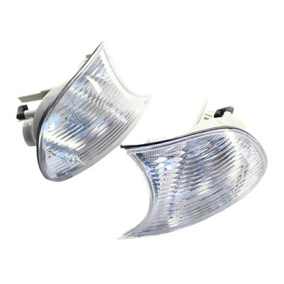 New Left Right Turn Signal Blinker Side Corner Light Lamp Front Fog Light For E46 2-door 1998-2001 63126904299 63126904 J3n7
