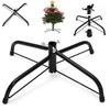 Christmas Tree Foldable X-shaped Metal Stand Christmas Decorations Christmas Tree Base Holder Stand