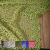 1Yard Avocado Green Hollow Mesh Gauze Irregular Winding Texture Creative Dress Diy Clothing Sewing Fabric Bouquet Packaging