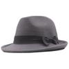 Imitation Wool Felt Top Hat Men's Jazz Hat Shanghai Beach Gentleman Woolen Autumn and Winter Retro British Hat
