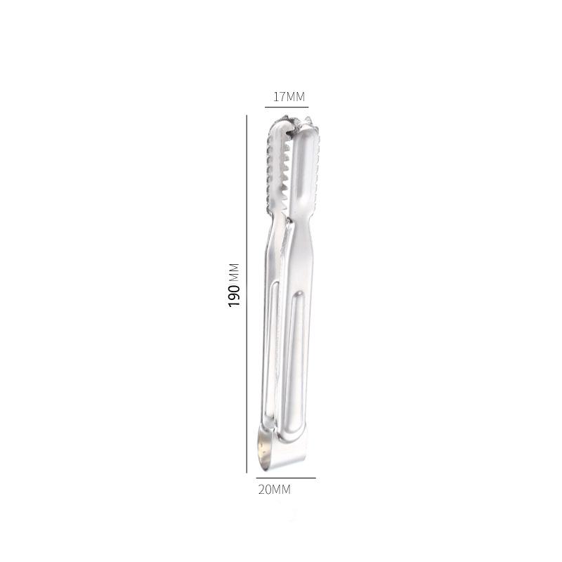 

Stainless Steel Food Tongs for Ice Clip Bread Dessert Barbecue Kitchen Cooking Accessories Durable and Heat Resistant