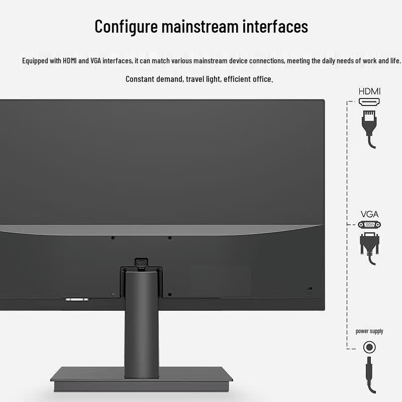 Hasee Business Desktop PC with 24-inch Monitor (CN version)