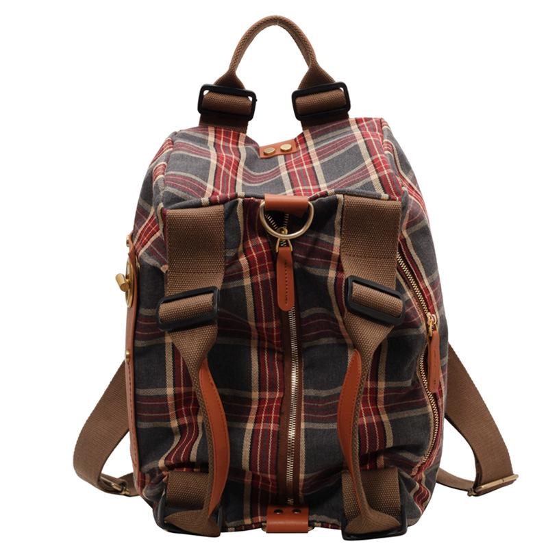 

2023 Женская сумка-рюкзак в стиле ретро большой вместимости для отдыха и путешествий No specification коричневый