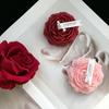 118.4°F 4 Pcs Low Temperature Candles Wine Red Red Pink White Peony Flower Shaped Scented Candles Adult Low Heat Body Safe Candles Wax Play for