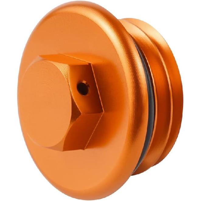 NICECNC Laranja Tampa Rosca Parafuso de Abastecimento de Óleo do Motor Compatível com KTM 50SX 2009-2023 65SX 1998-2023 85/105SX/SXS/XC 2003-2023 690 Enduro/R
