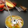 Stainless Steel Grease Trap Spoon Soup Colander Kitchen Gravy Oil Soup Fat Separator Yogurt Oil Skimmer Spoon Kitchen Gadgets