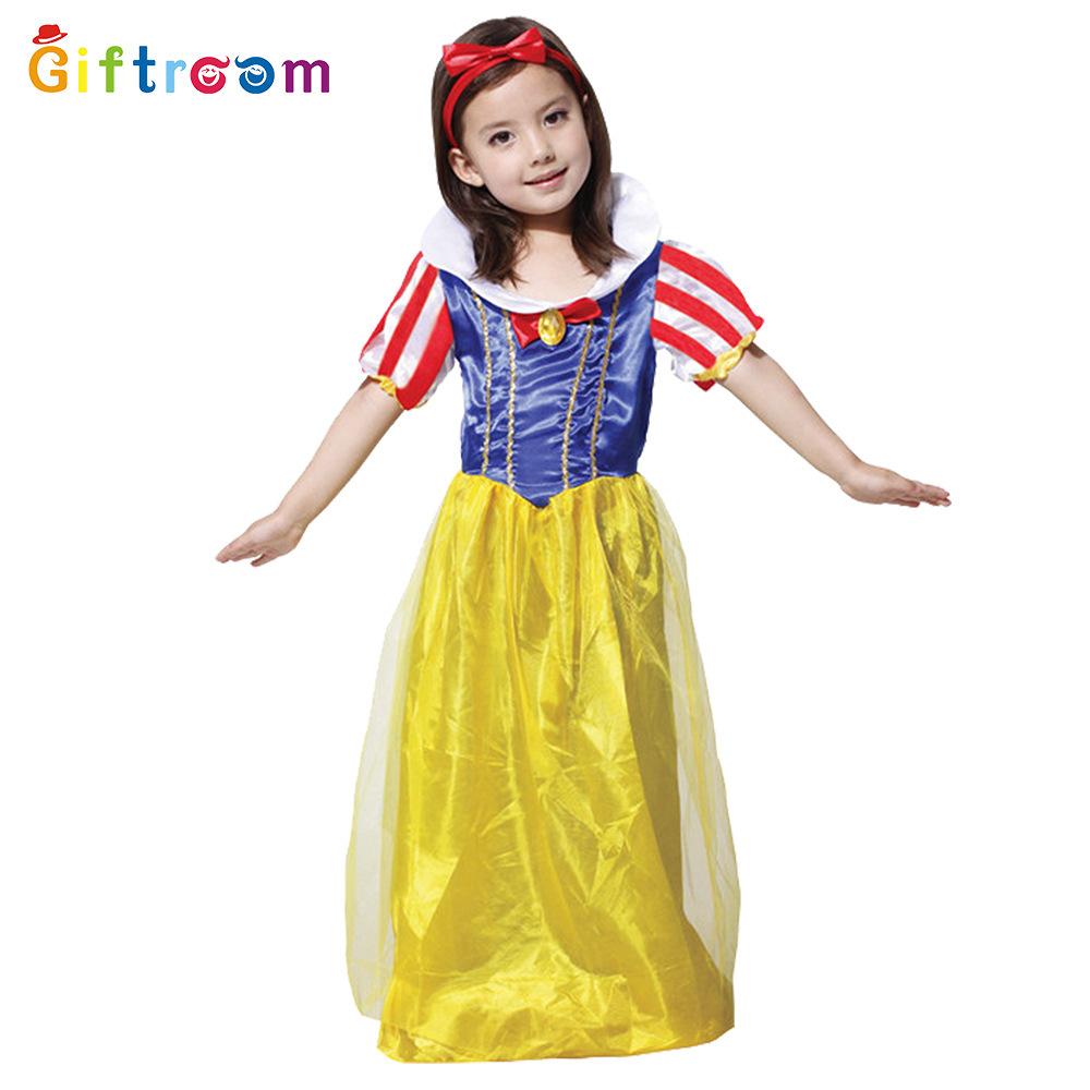 

Изысканное белое платье «Белоснежка» для веселых косплей-мероприятий и сценических выступлений XL