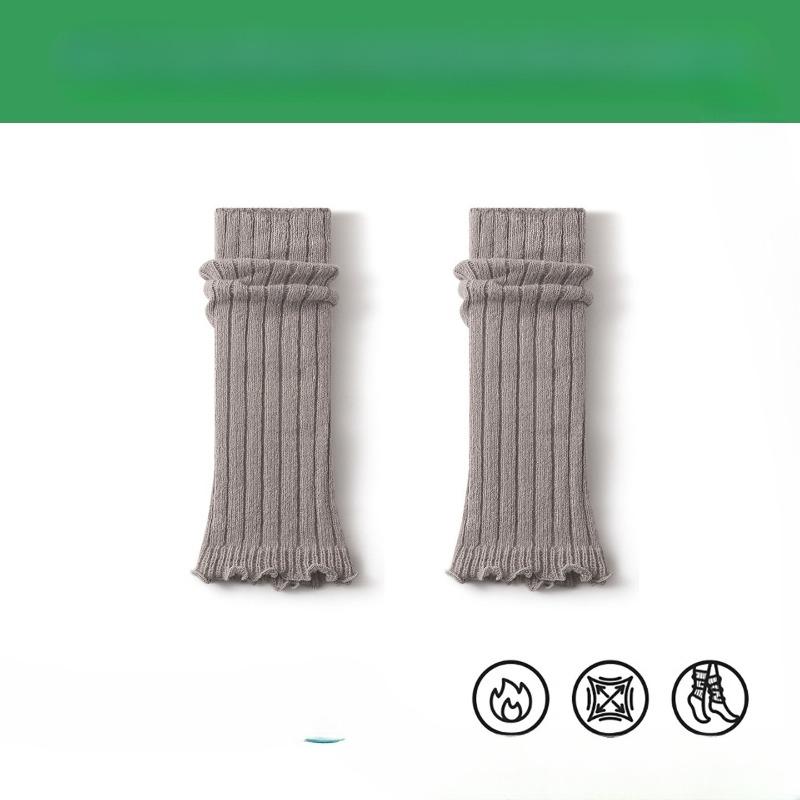 Female Autumn and Winter Warm Thickened Calf Knitted Pile Pile Stocking