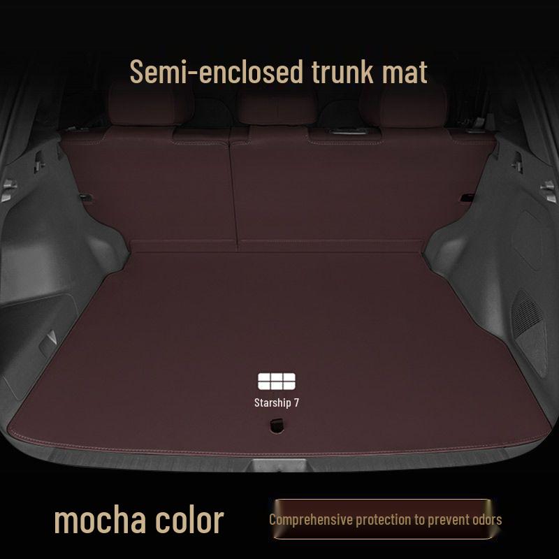 Galaxy Starship 7EM-i Trunk Mat: Full-Coverage Interior Modification Accessory