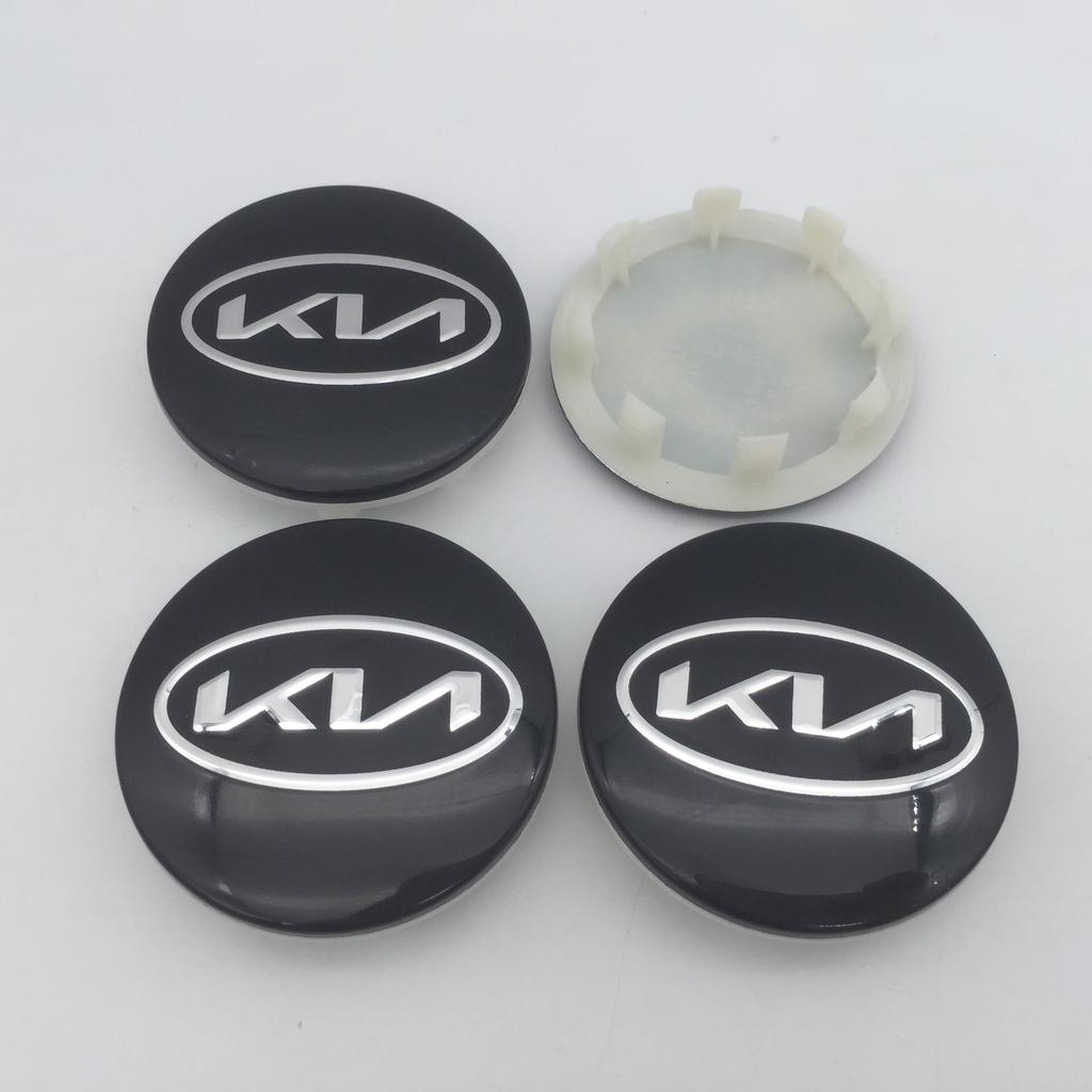 4pcs 3D 58mm For Car emblem Wheel hub Center Cap Badge covers sticker Decals Styling accessories