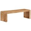 Vidaxl TV Stand, 110X33X33 Cm, Solid Acacia Wood