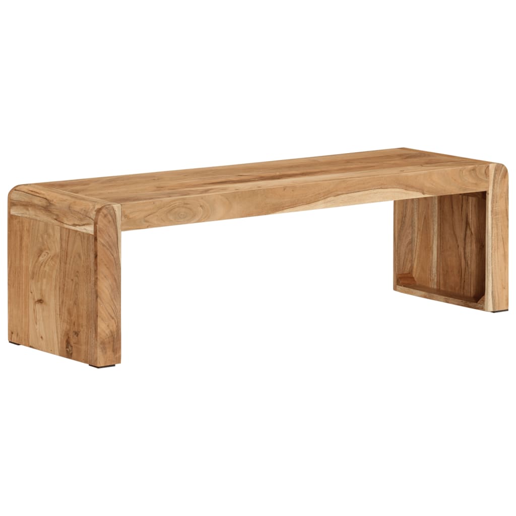 Vidaxl TV Stand, 110X33X33 Cm, Solid Acacia Wood