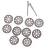 10Pcs Diamond Cutting Wheel Saw Blades Cut Off Discs Set For Rotary Tool