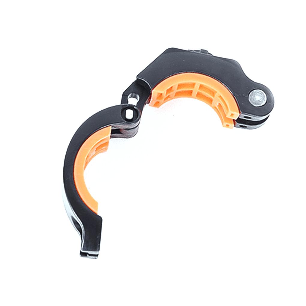 360 Grad Fahrrad Clip Klemme Drehung Fahrrad Taschenlampe Halterung LED Frontlicht Halter Clip Zubehör