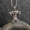 Sieben Engel Magischer Kreis Salomons Siegel Amulett Halskette Anhänger Herren Punk Retro Glücksbringer Schmuck