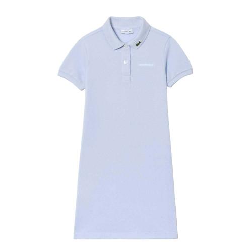 Lacoste Girls Crocodile Pique Dress