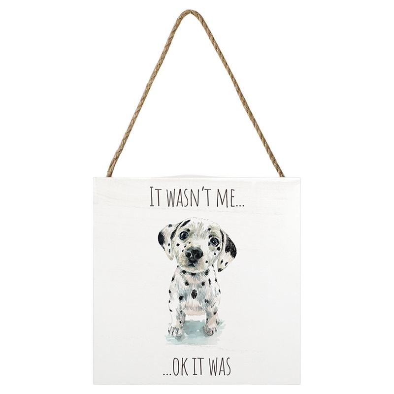 Louise Nisbet Dalmatian Wooden Block