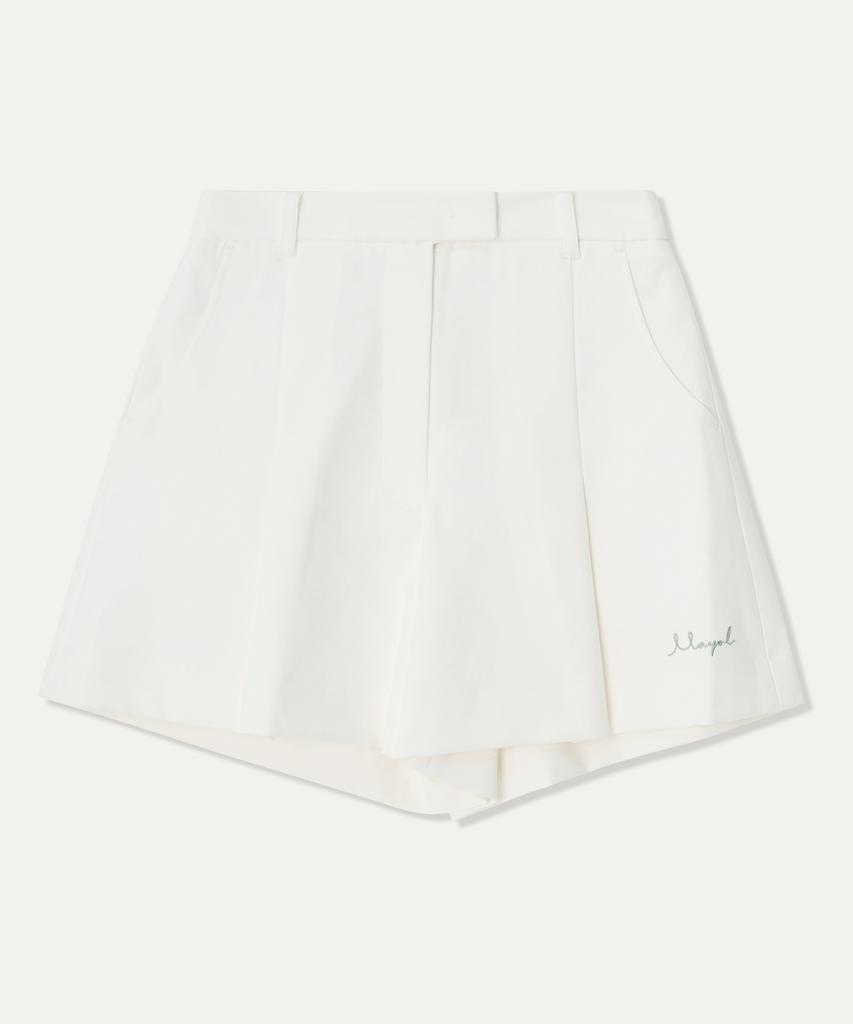 MAYOL Pleated Pants_Ivory