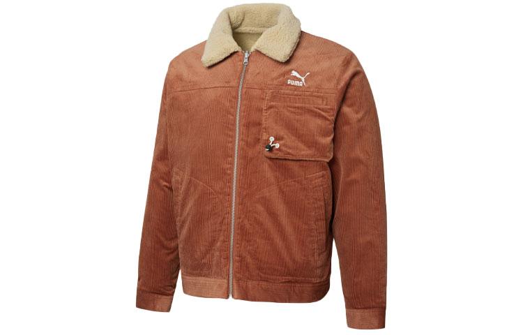 PUMA КОРД Куртки Мужские Коричневый Лацкан Умеренный Другое 534751-17 M
