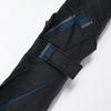 Nifty Colors Folding Striped Carbon Lightweight Mini 5192NV Umbrella, Fiber, 60,