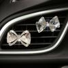 Clipe de Perfume para Carro Borboleta de Strass de Cristal Transfronteiriço Clipe Decorativo de Fragrância para Saída de Ar