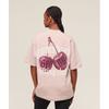 Cherry Graphic Oversized T shirT lifT Pink B3c9v Kcpr