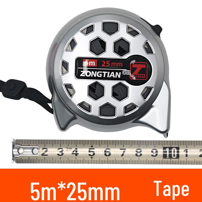 Waterproof, Industrial-Grade Tape Measure: Stainless Steel, High Precision, Anti-fall, Anti-rust, Wear-resistant; Available in 3m and 5m.