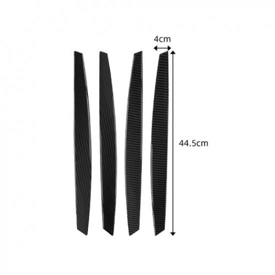 4pcs Carbon Fiber Interior Door Handle Panel Trim Cover For BMW X3 E83 2004-2010