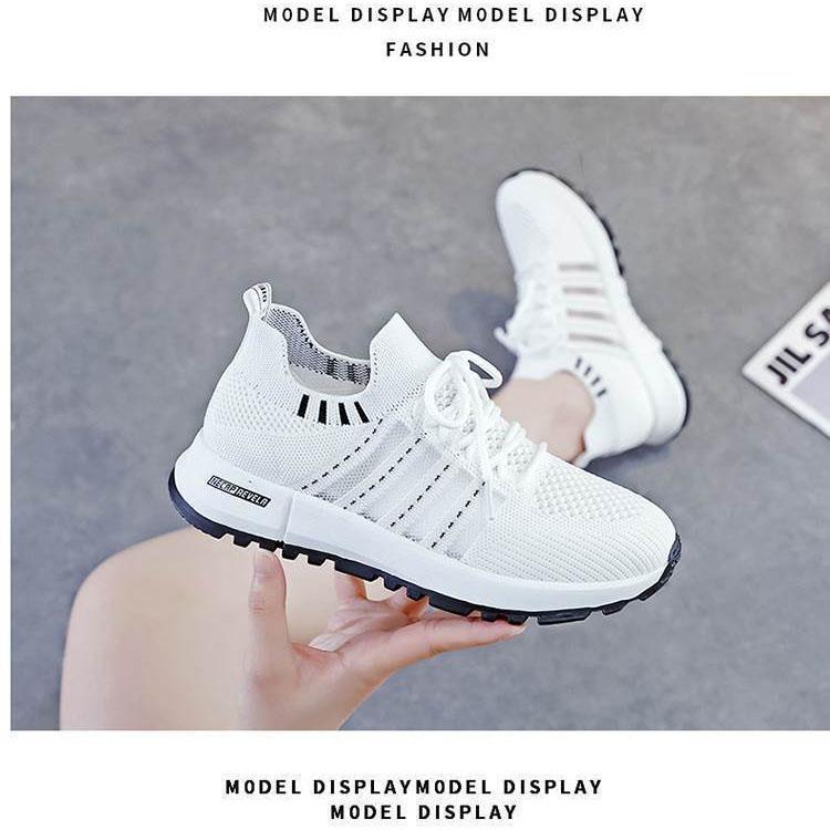 Sports Shoes Women's Summer Breathable Mesh Shoes Casual All-match Running Women's Shoes Single Shoes