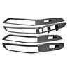 4 teile/satz Auto Styling Fenster Schalter Panel Abdeckung Trim Rahmen Dekorative Aufkleber für MG ZS 2017-2018 Carbon Faser