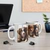 Personalisierte Haustierfoto-Tasse Gedenktasse zum Haustieradoptionstag Geschenk für Tierliebhaber Haustierfamilien Weihnachtsgeschenk für Freundin Kaffeetasse