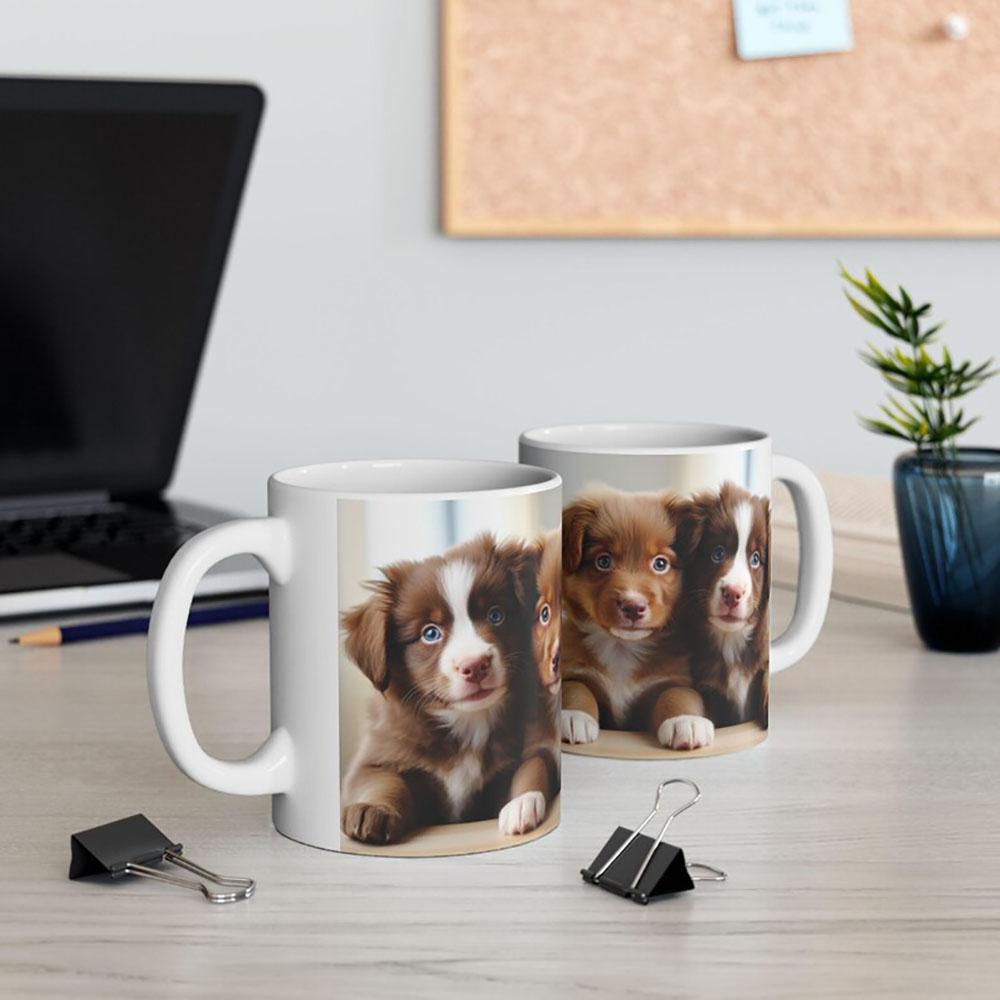 Personalized Pet Photo Mug Pet Adoption Day Commemoration Gift for Pet Lovers Pet Families Christmas Girlfriend Gift Coffee Cup