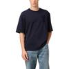 Ami Paris Short Sleeved Crewneck T Shirt HTS0557264011