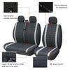 Truck seat covers car interior accessories printed seat covers with tire marks