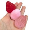 Squishy Erdbeere Fidget Spielzeug Super Weich Transparent Frucht Quetschspielzeug Langsames Aufgehen Sensorisches Anti-Stress Spielzeug Für Erwachsene Weihnachtsgeschenk