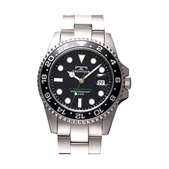 Technos TECHNOS Watch TSM412SB Quartz Black Silver [Men s]