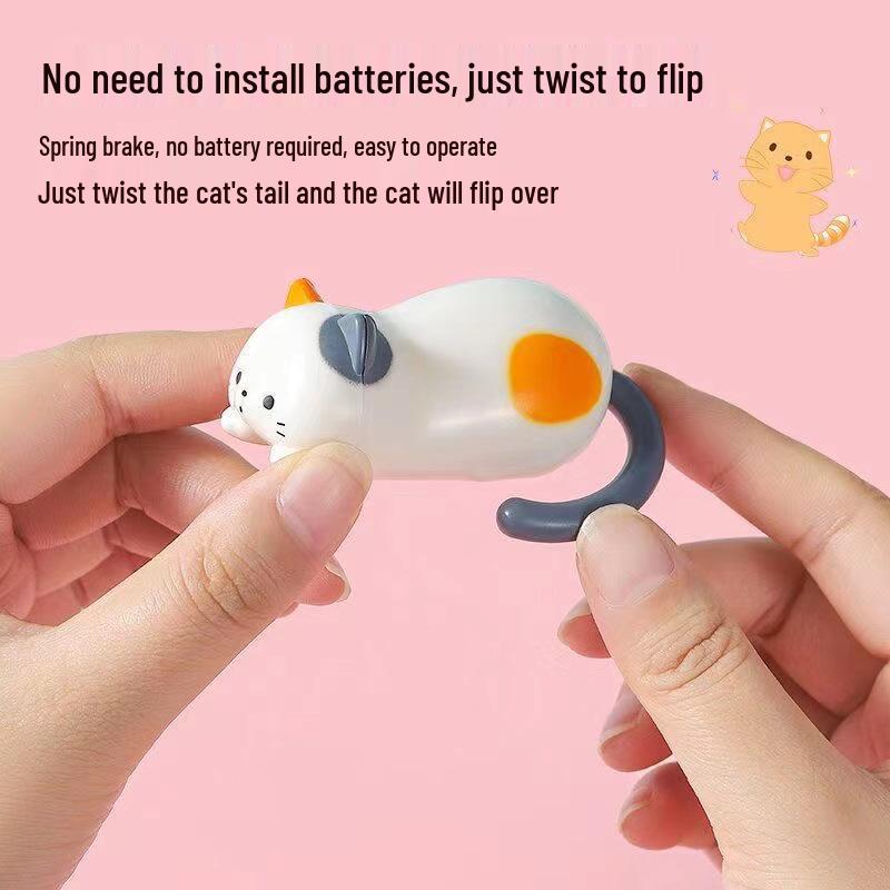 Kreatives Aufzieh-Katzenspielzeug: Aufziehbares Kätzchen-Ornament zum Baby-Ärgern
