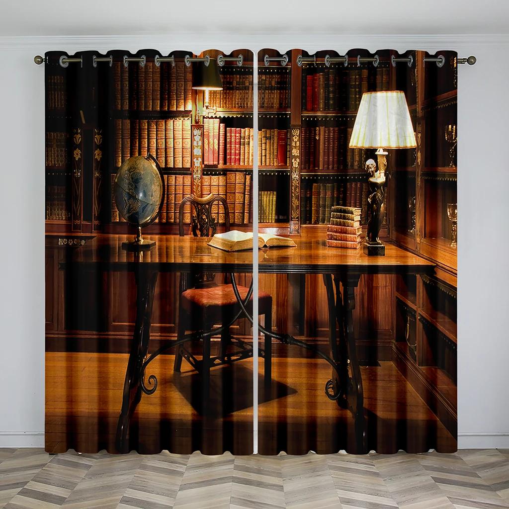 Různé styly série Dark Vzor vysoce zatemňovacích závěsů Ložnice a obývací pokoje Silná zatemňovací závěsa Vícebarevný závěs