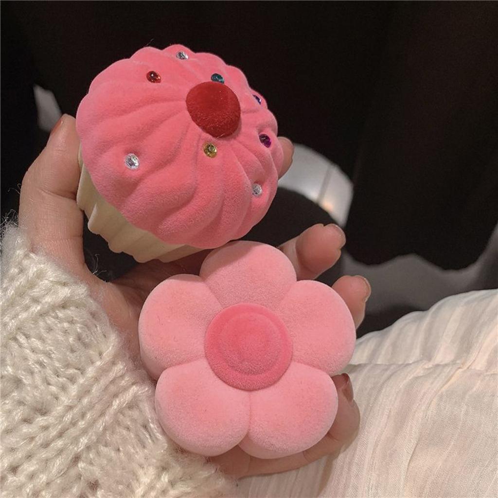 Jewelry Display Case Delicate Flower Jewelry Organizer Convenient Decorative Jewelry Box for Necklace Jewelry Holder