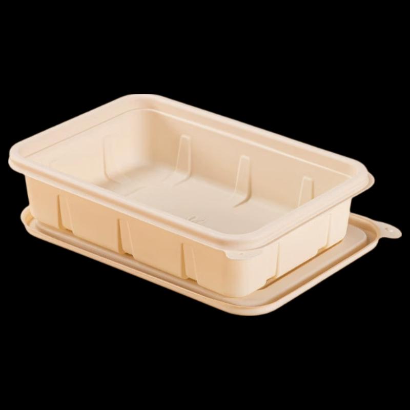 Ronghe Biodegradable Corn Starch Takeout Food Container