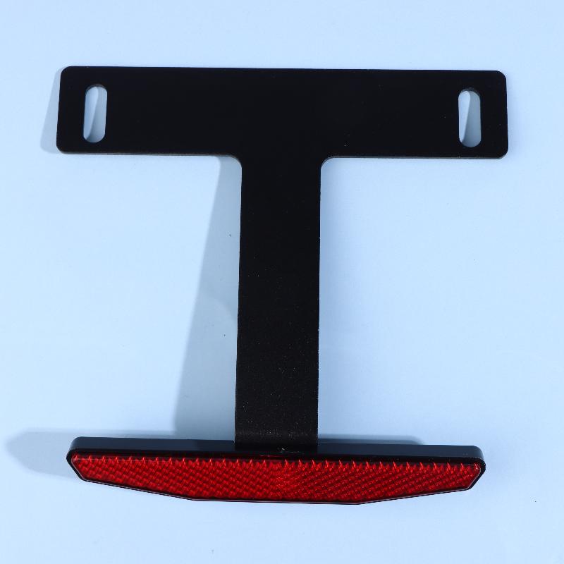 NEW Universal Motorcycle Number License Plate Rear License Plate Bracket Long T-Holder Motorcycle Dirt Bike ATV Accessories красный
