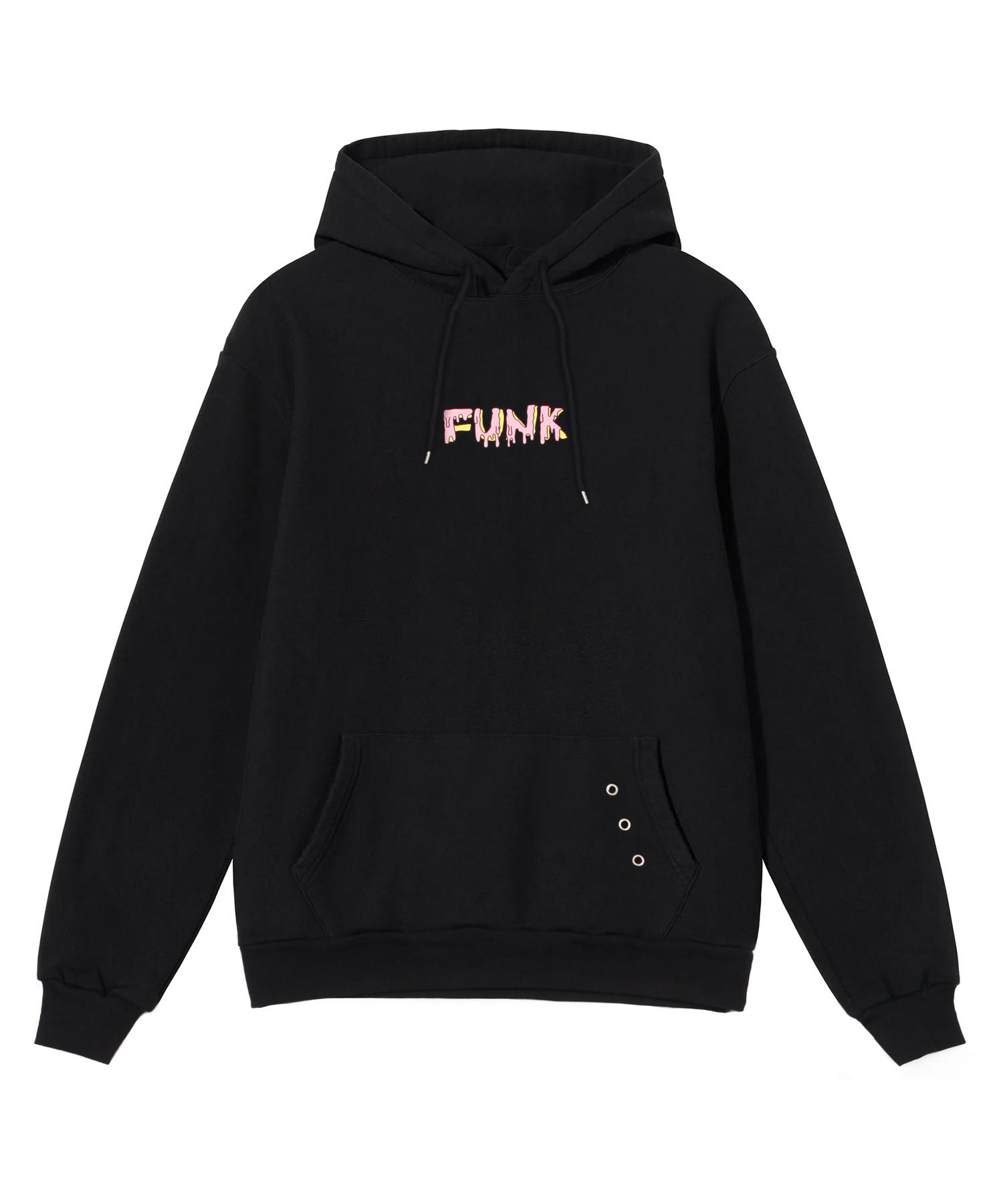 Arcane Punk Melting Punk Hoodie Black Black/L