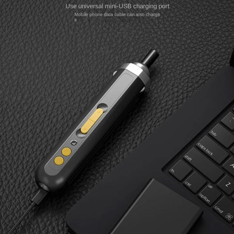 Cordless Electric Screwdriver Rechargeable Lithium Battery Power Tools Set Household Maintenance Repair Mini Screwdriver