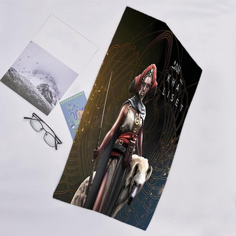 Beach Towel with A-Assassin's Creed Pattern - soft,absorbent,machine washable