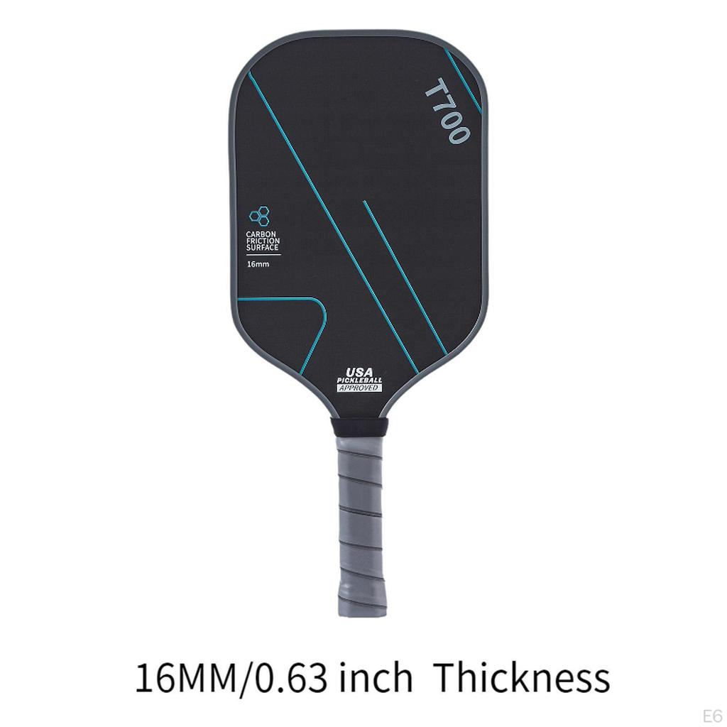 Carbon Fiber Pickleball Racket for Indoor and Outdoor Tournament Accessories Style A