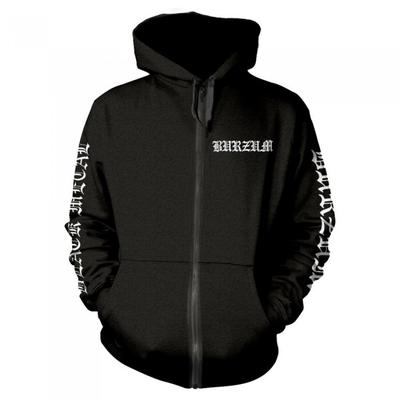 Burzum Unisex Erwachsenen Black Metal Kapuzenpullover mit durchgehendem Reißverschluss