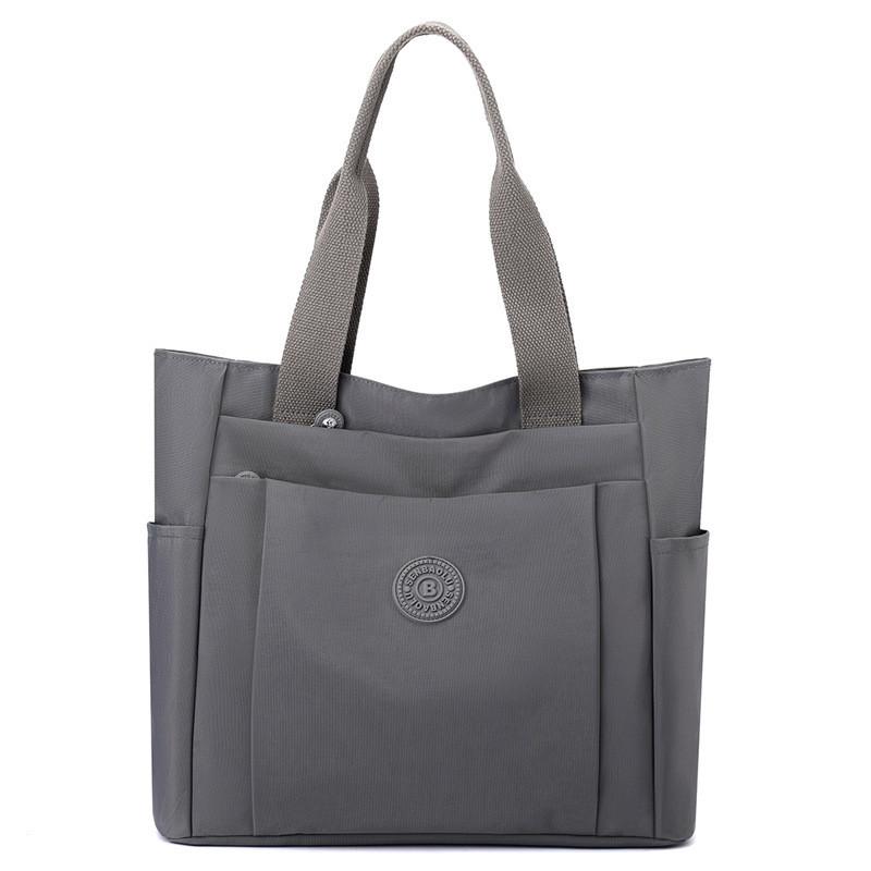 Simple Solid Color Large Capacity Women Casual Tote Bag For Women