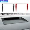 Carbon Fiber Car Accessories Dashboard Speaker Modified Interior Trim Cover Soft Sticker For Toyota Tundra Sequoia 2007-2013