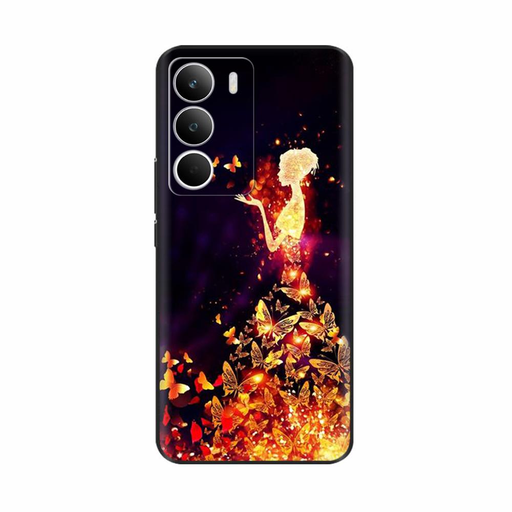 For Realmel C71 Case Cartoon Flower Painted Silicone Soft TPU Phone Cases For Oppo Realme C71 C 71 Case realmeC71 Cover Fundas
